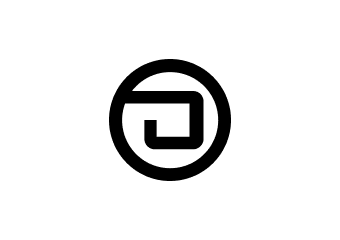 Logotipo que representa las letras de mi nombre y primer apellido, J y O. La O incluye dentro la J.